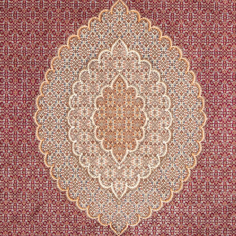 Alfombra persa - Tabriz - 302 x 198 cm - rojo