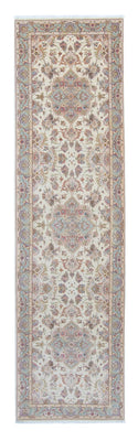 Alfombra de pasillo Alfombra Persa - Tabriz - Real - 360 x 90 cm - beige
