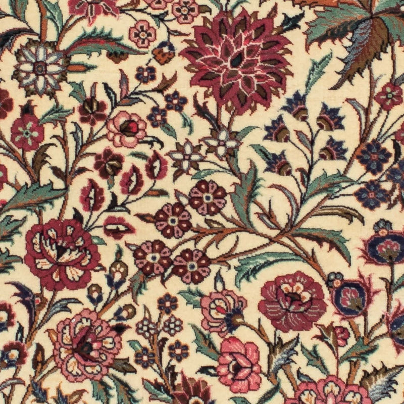 Alfombra de pasillo Alfombra persa - Ghom - 212 x 70 cm - beige