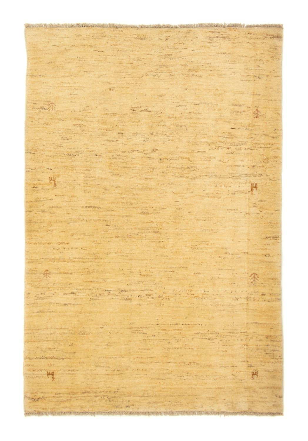 Alfombra Gabbeh - Loribaft Persa - 179 x 126 cm - beige