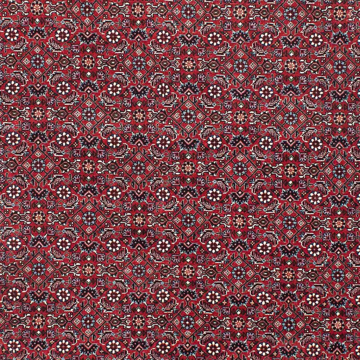 Alfombra persa - Bidjar - 209 x 132 cm - rojo
