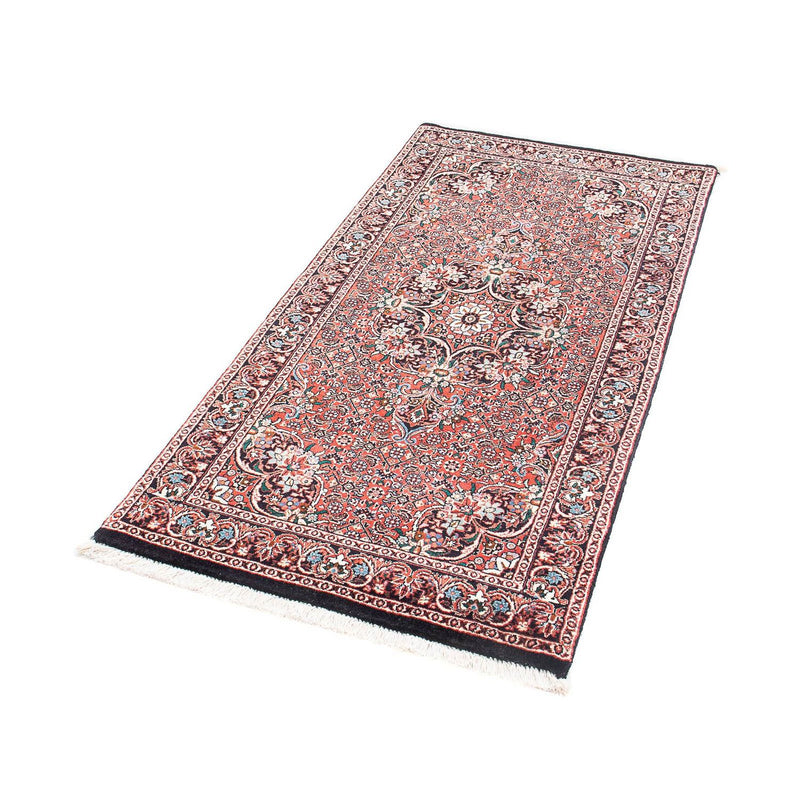 Alfombra persa - Bidjar - 142 x 67 cm - rojo claro