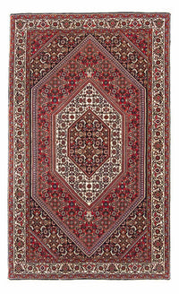Alfombra persa - Bidjar - 160 x 90 cm - rojo