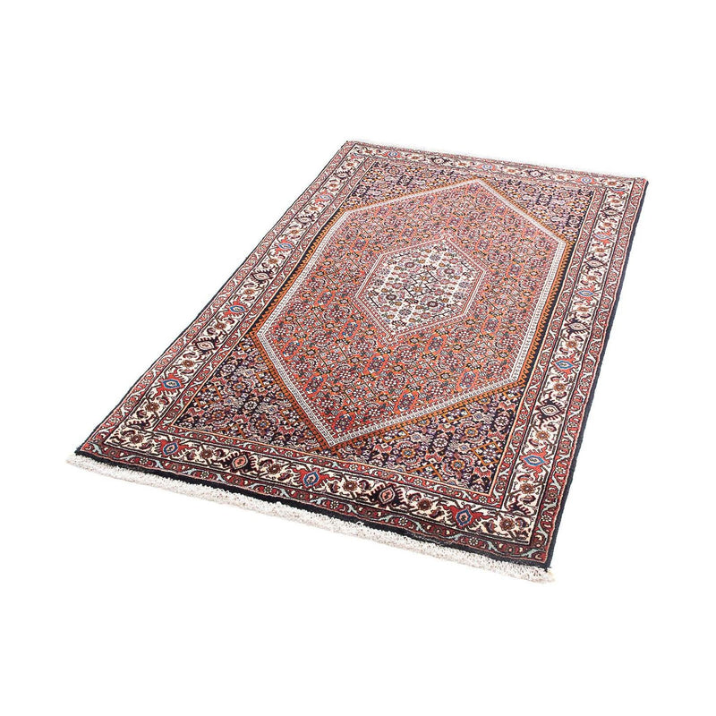 Alfombra persa - Bidjar - 148 x 92 cm - rojo claro