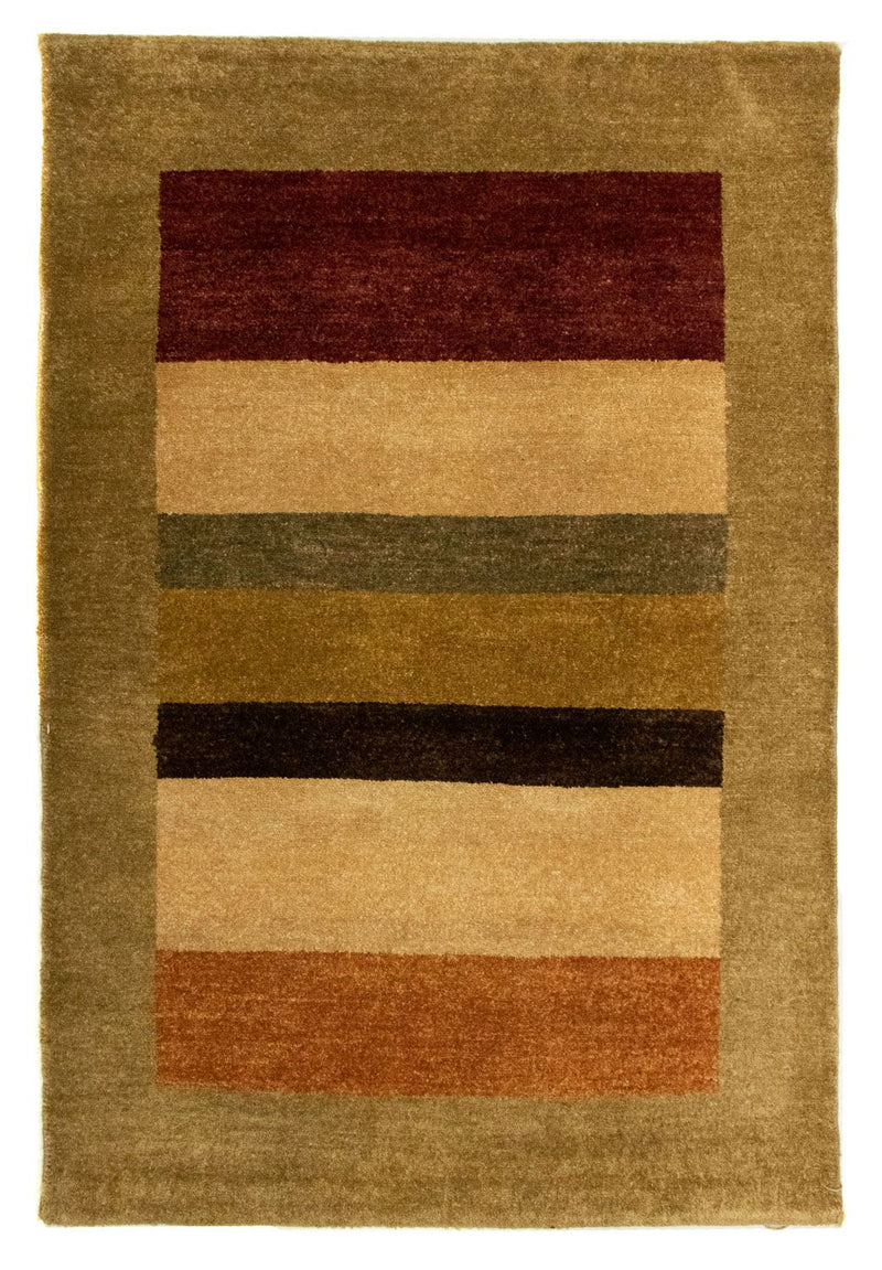 Alfombra Ziegler - 94 x 63 cm - verde oliva