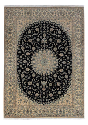 Alfombra Persa - Nain - Real - 344 x 250 cm - negro