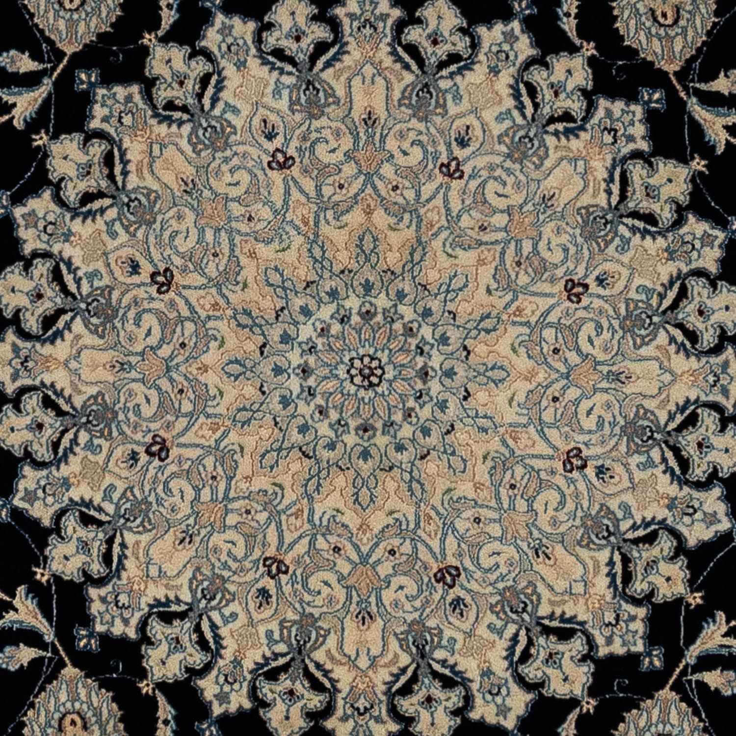 Alfombra Persa - Nain - Real - 344 x 250 cm - negro