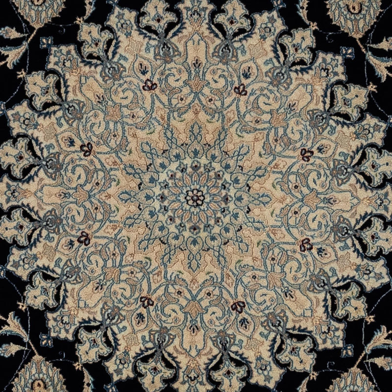 Alfombra Persa - Nain - Real - 344 x 250 cm - negro