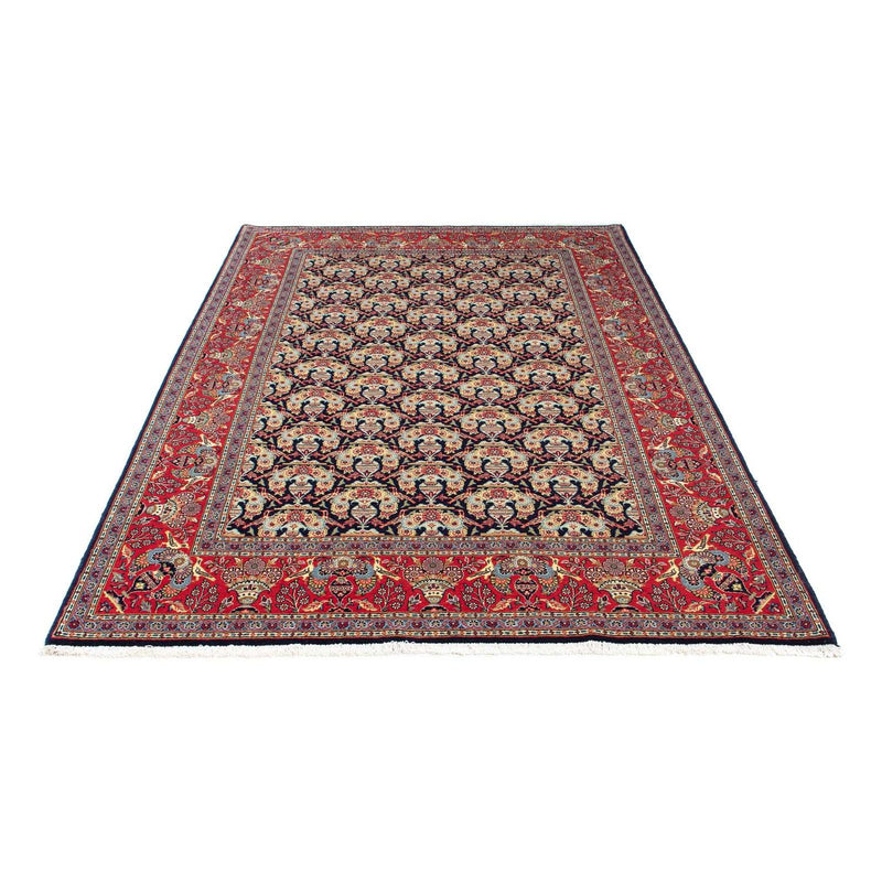 Alfombra persa - Keshan - 223 x 145 cm - azul oscuro