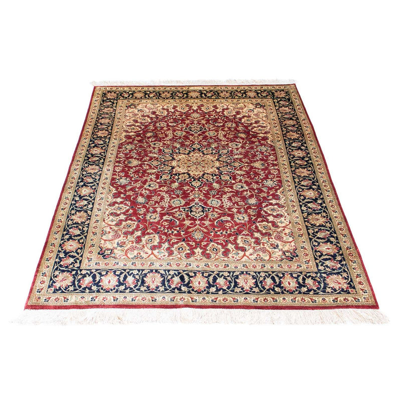 Alfombra persa - Ghom - 151 x 100 cm - rojo