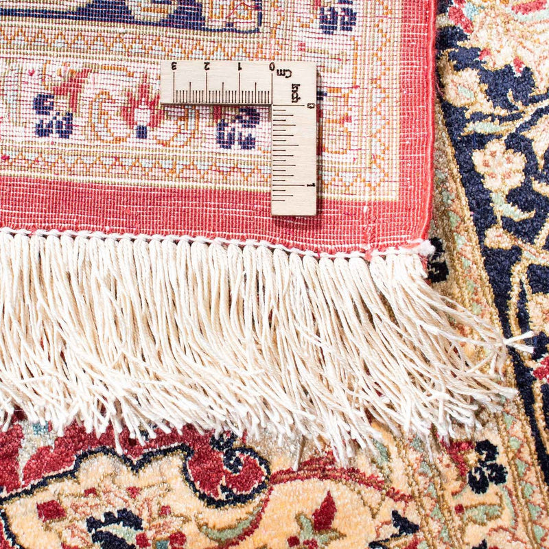 Alfombra persa - Ghom - 151 x 100 cm - rojo