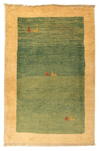 Alfombra Gabbeh - Persa - 125 x 87 cm - verde