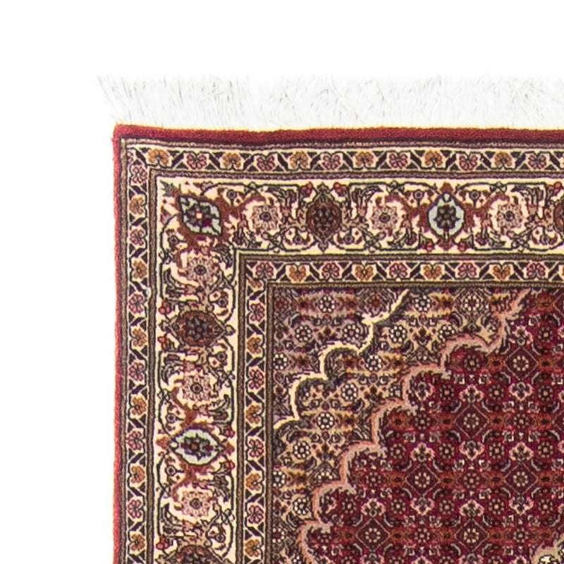 Alfombra de pasillo Alfombra persa - Tabriz - 351 x 83 cm - rojo oscuro