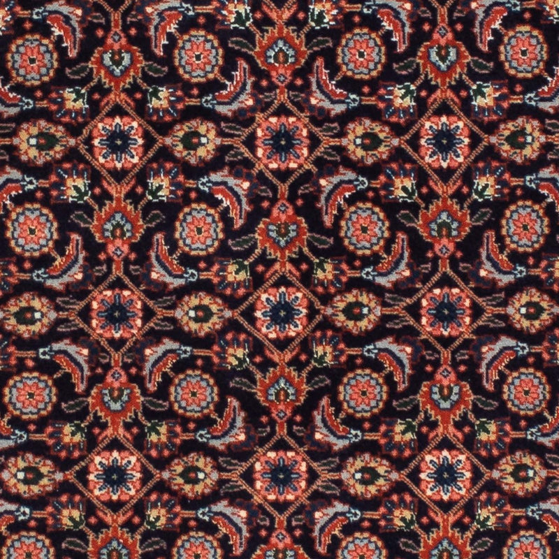 Alfombra de pasillo Alfombra persa - Tabriz - 210 x 75 cm - azul oscuro