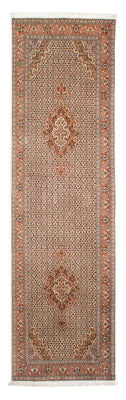 Alfombra de pasillo Alfombra persa - Tabriz - 302 x 85 cm - marrón claro
