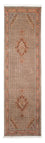 Alfombra de pasillo Alfombra persa - Tabriz - 302 x 85 cm - marrón claro