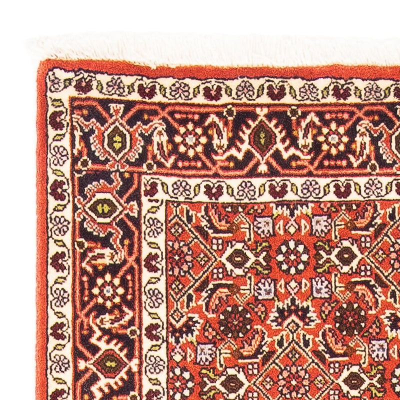 Alfombra persa - Bidjar - 148 x 84 cm - rojo