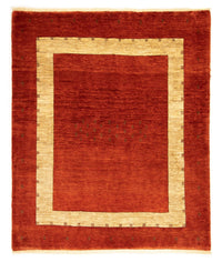 Alfombra Gabbeh - Loribaft Persa - 215 x 180 cm - rojo