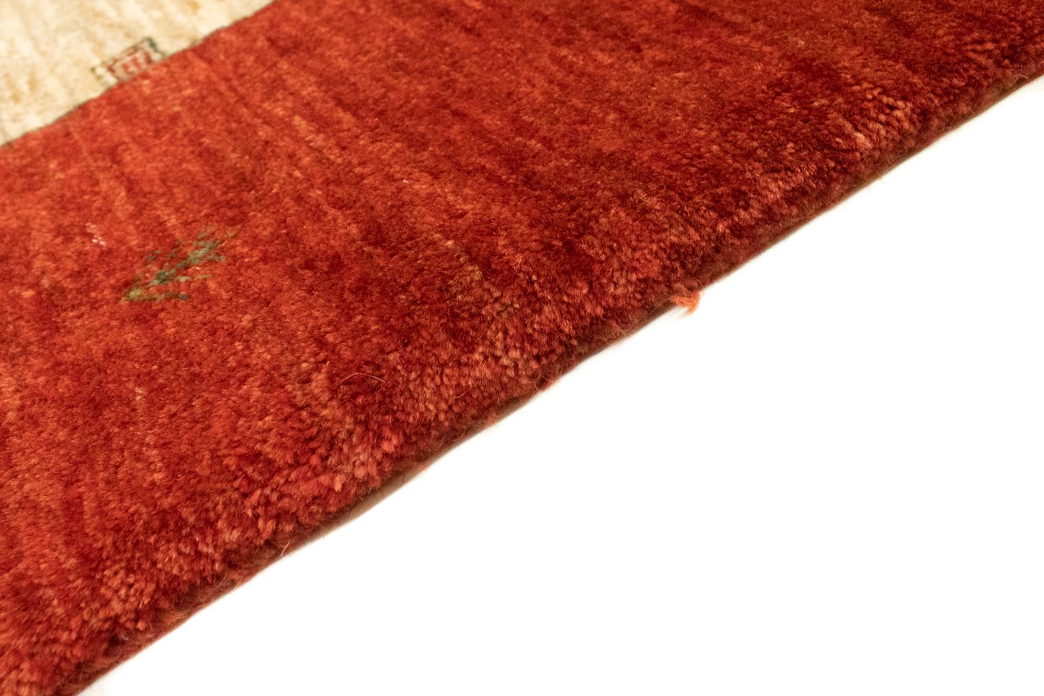 Alfombra Gabbeh - Loribaft Persa - 215 x 180 cm - rojo
