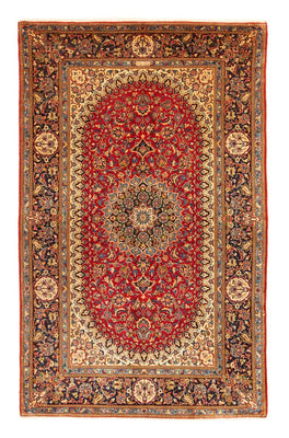 Alfombra persa - Keshan - 218 x 140 cm - rojo