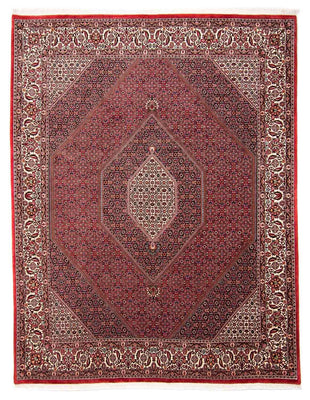 Alfombra persa - Bidjar - 298 x 258 cm - rojo