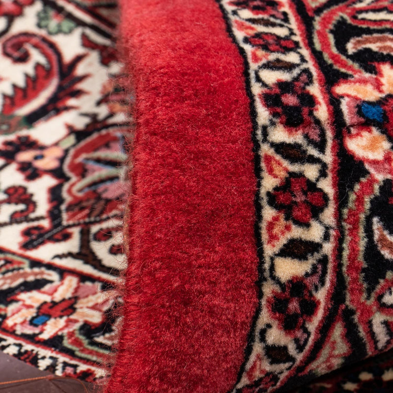 Alfombra persa - Bidjar - 298 x 258 cm - rojo