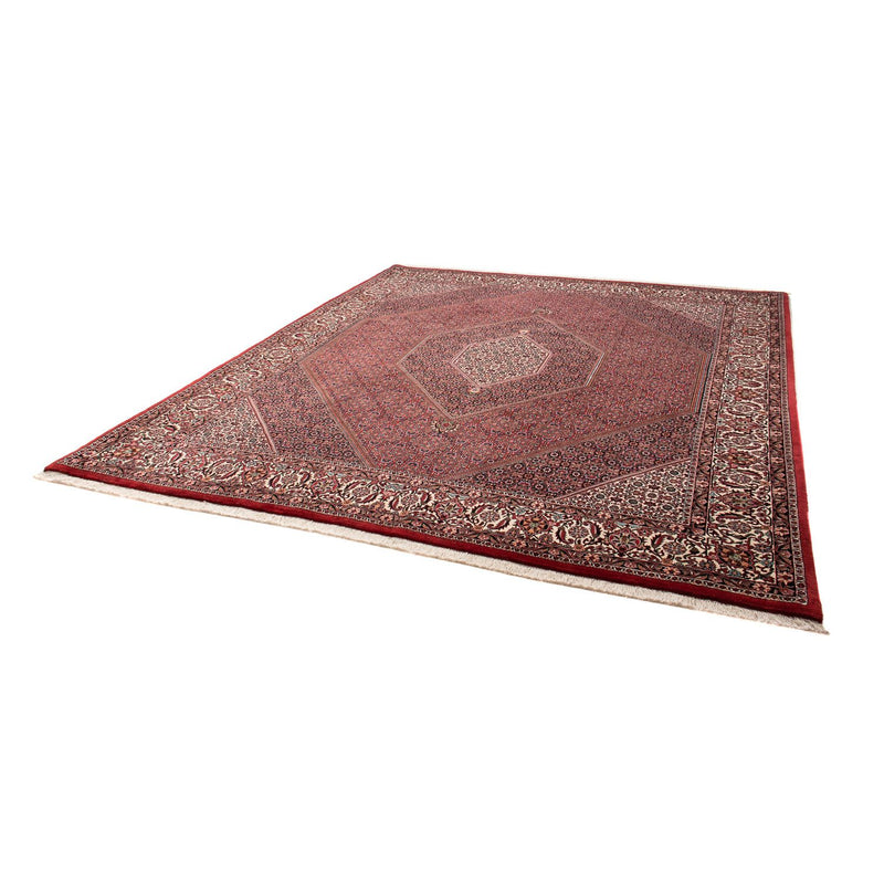 Alfombra persa - Bidjar - 298 x 258 cm - rojo