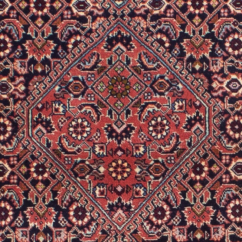 Alfombra de pasillo Alfombra persa - Bidjar - 258 x 83 cm - rojo claro