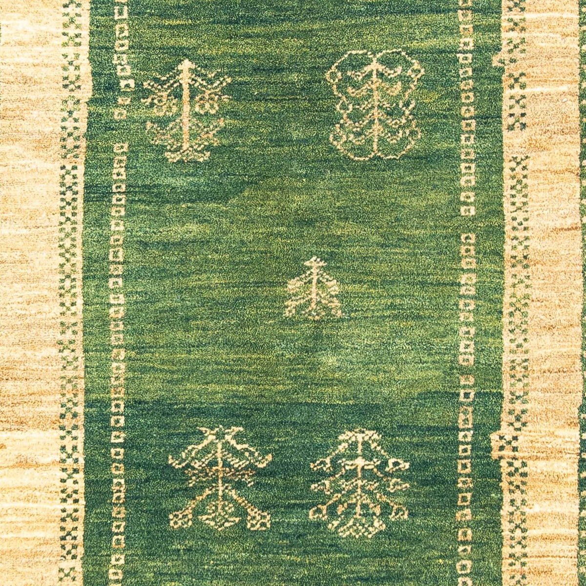 Alfombra Gabbeh - Persa - 188 x 151 cm - verde