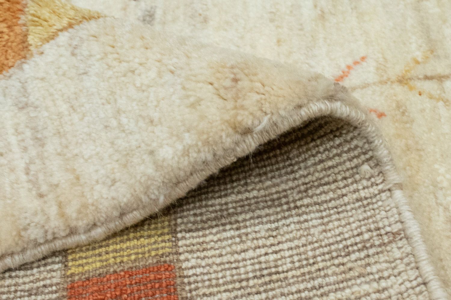 Alfombra Gabbeh - Loribaft Persa - 178 x 128 cm - beige
