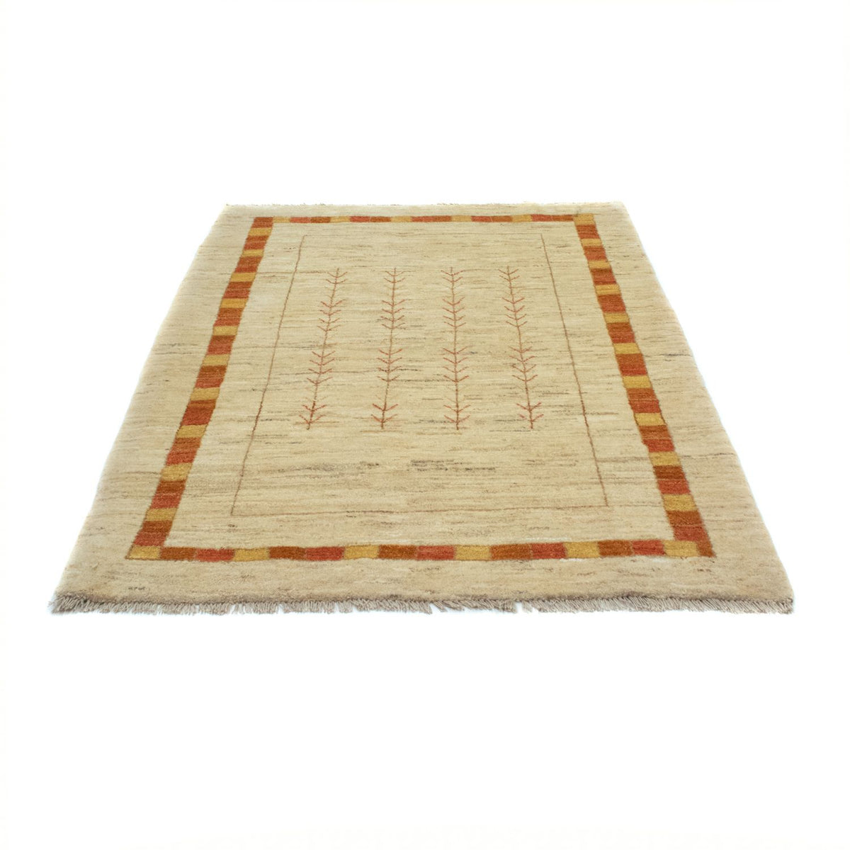 Alfombra Gabbeh - Loribaft Persa - 178 x 128 cm - beige