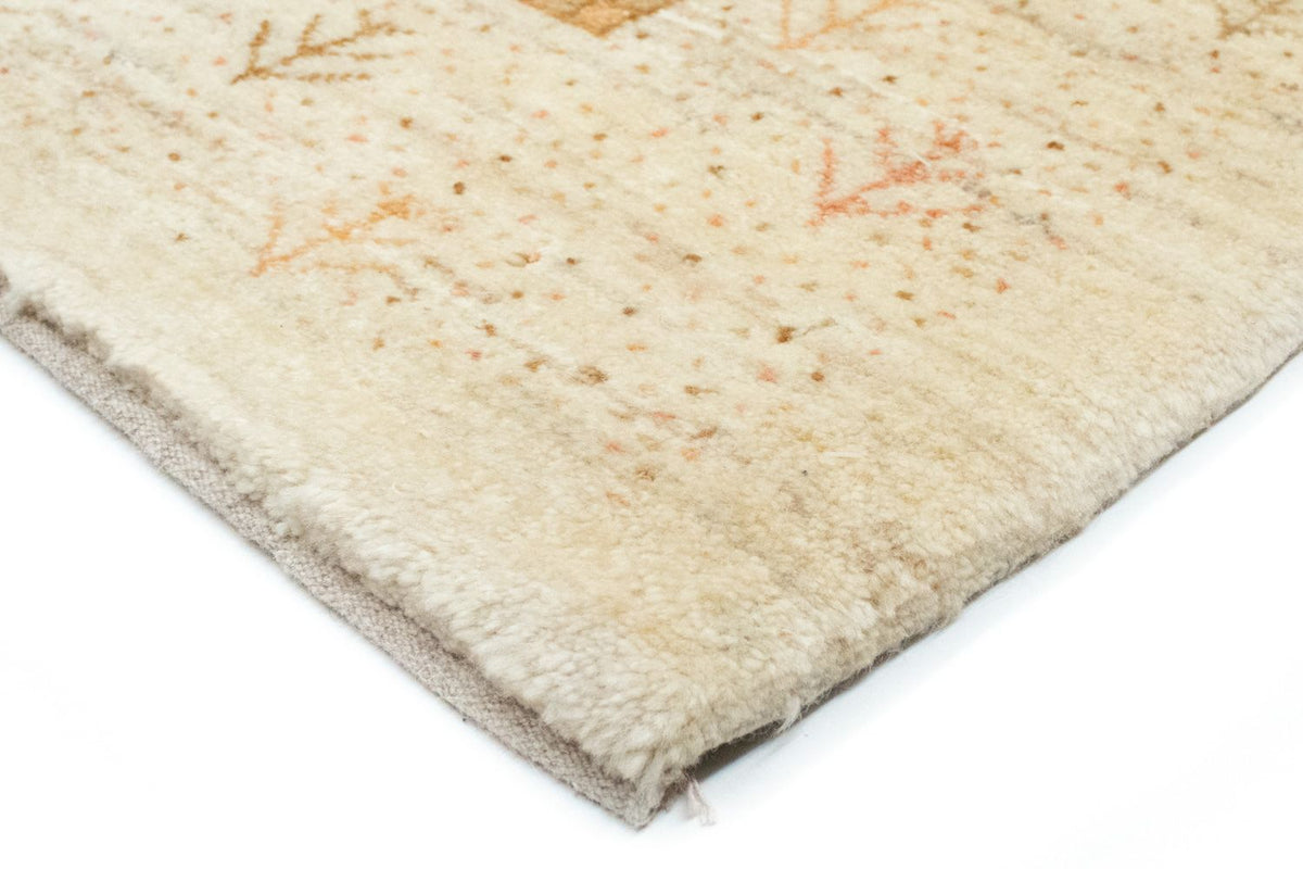 Alfombra Gabbeh - Loribaft Persa - 182 x 123 cm - beige