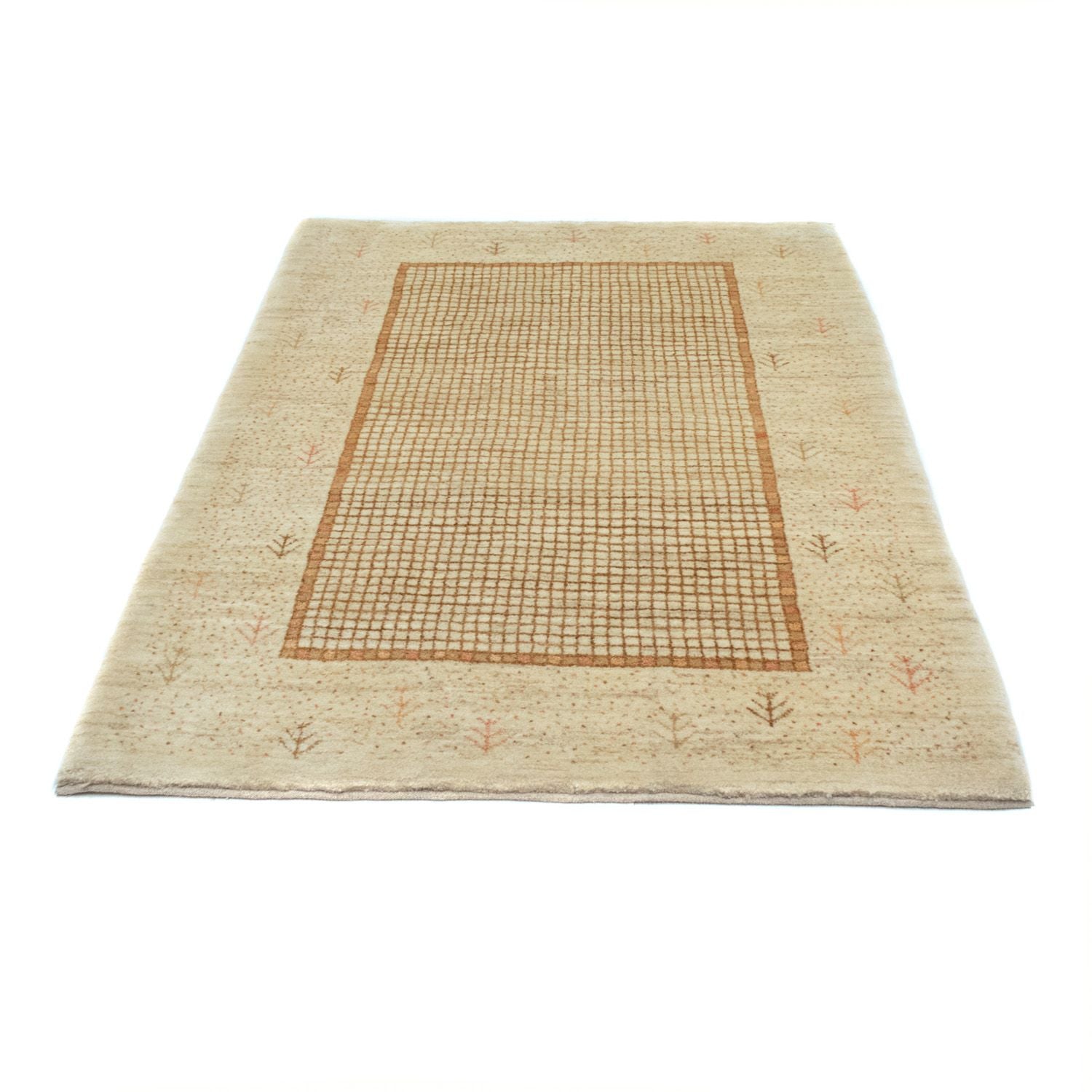 Alfombra Gabbeh - Loribaft Persa - 182 x 123 cm - beige