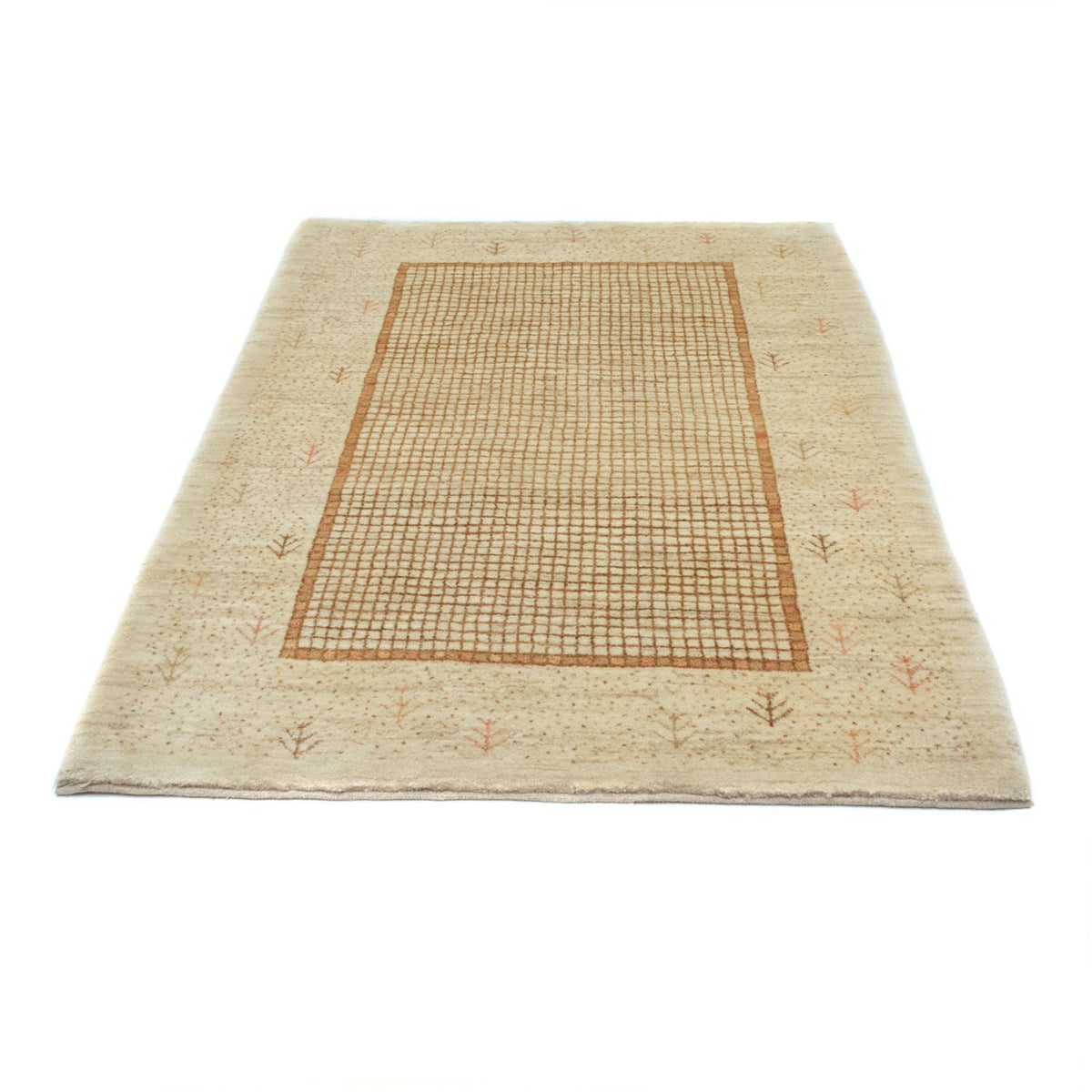 Alfombra Gabbeh - Loribaft Persa - 182 x 123 cm - beige