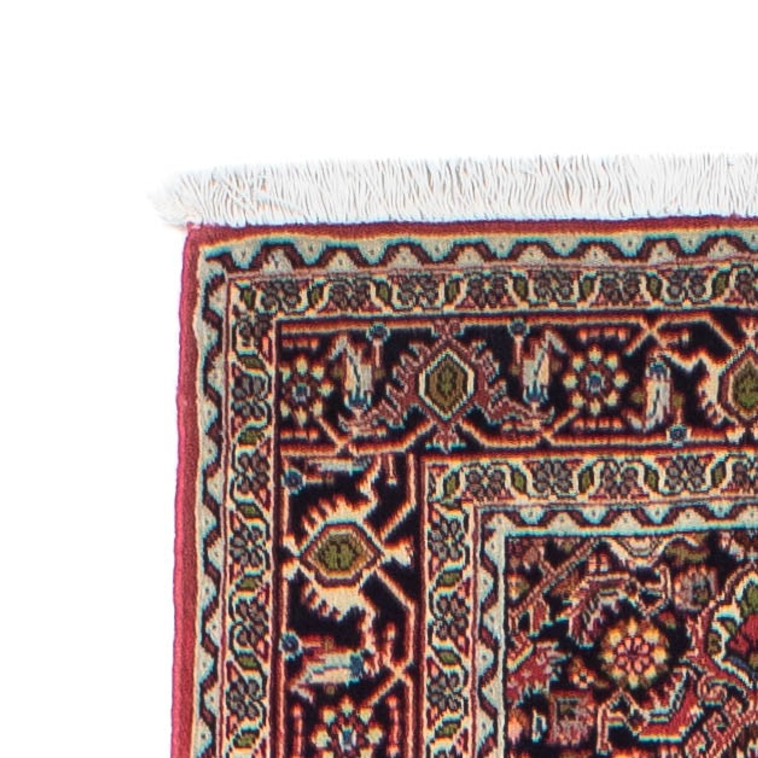 Alfombra de pasillo Alfombra persa - Bidjar - 257 x 82 cm - rojo claro