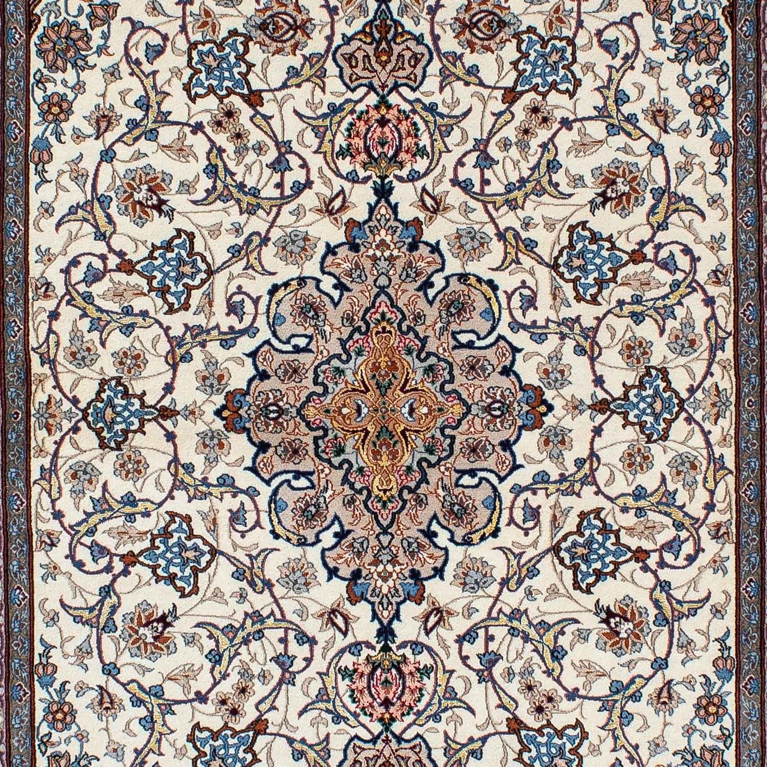 Alfombra Persa - Isfahan - Prima - 229 x 150 cm - beige