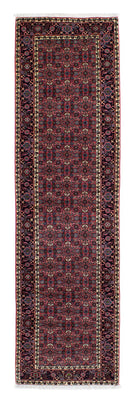 Alfombra de pasillo Alfombra persa - Bidjar - 294 x 84 cm - rojo oscuro