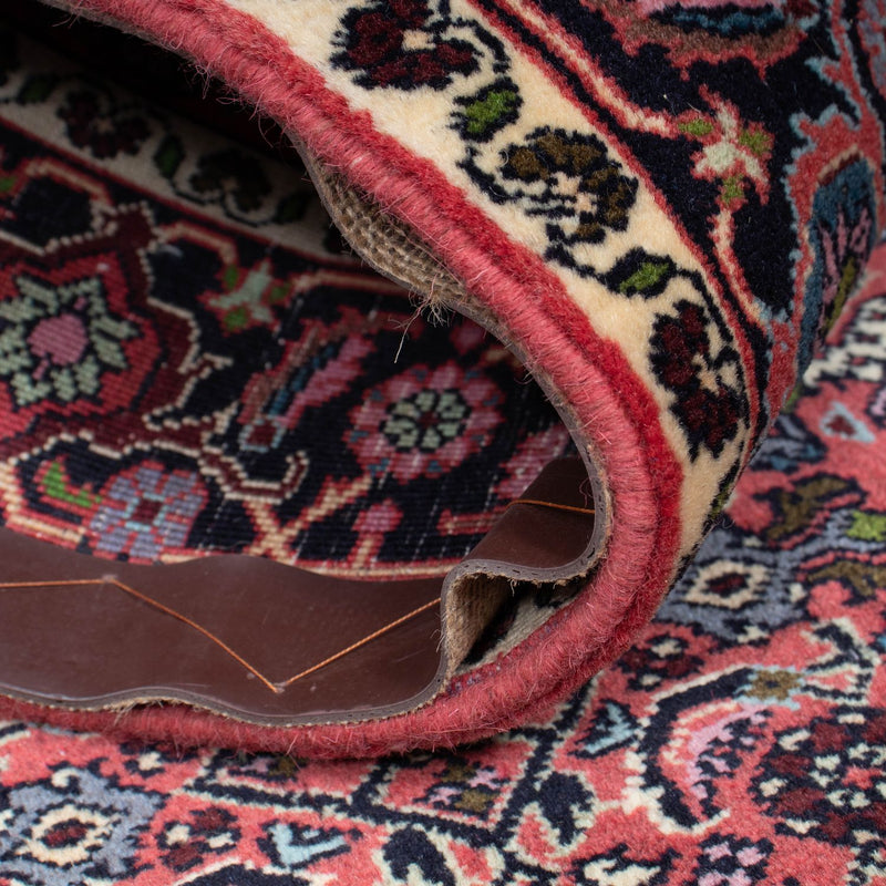 Alfombra de pasillo Alfombra persa - Bidjar - 294 x 84 cm - rojo oscuro