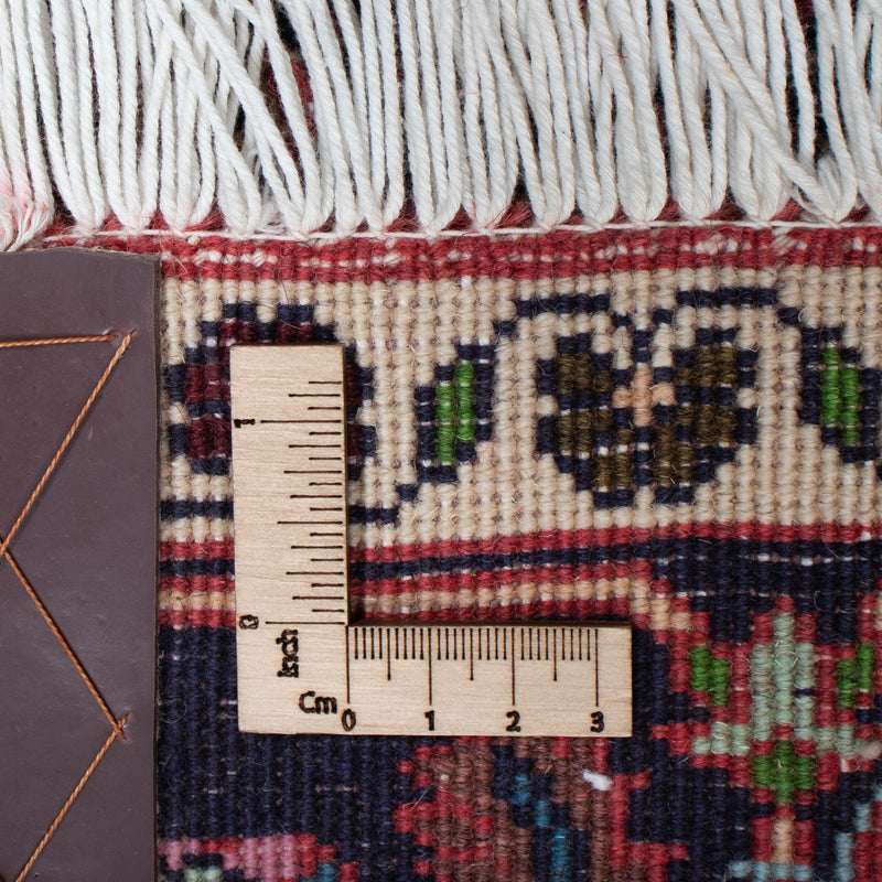 Alfombra de pasillo Alfombra persa - Bidjar - 294 x 84 cm - rojo oscuro
