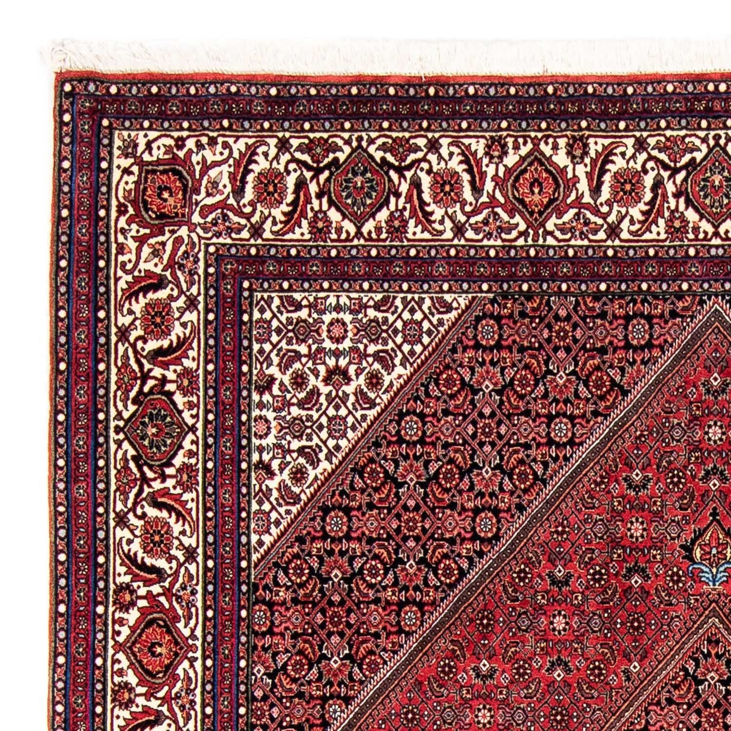 Alfombra persa - Bidjar - 245 x 170 cm - rojo