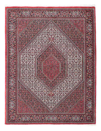 Alfombra persa - Bidjar - 202 x 152 cm - rojo claro