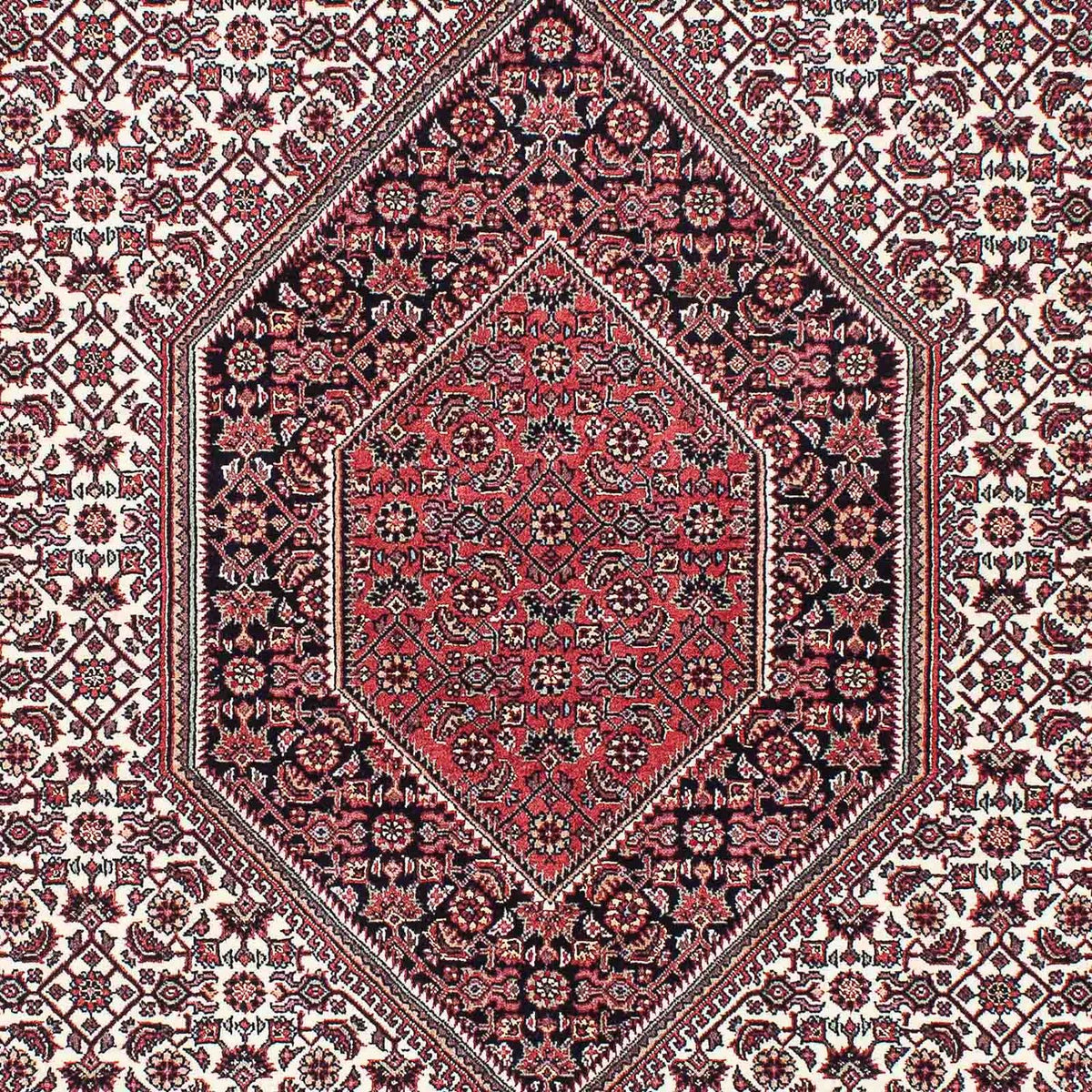 Alfombra persa - Bidjar - 202 x 152 cm - rojo claro