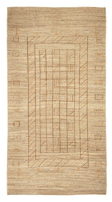 Alfombra Gabbeh - Persa - 290 x 157 cm - beige claro