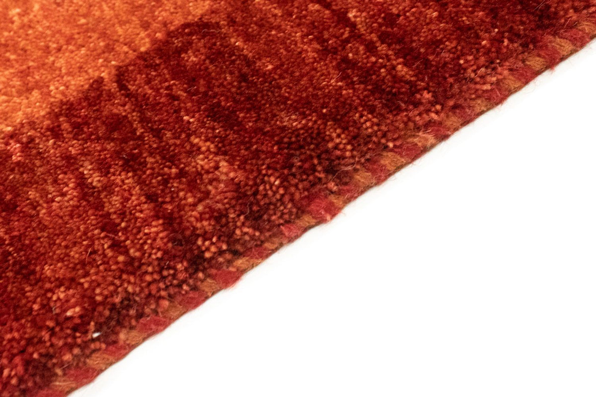 Alfombra Gabbeh - Persa - 191 x 120 cm - rojo oscuro