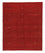 Alfombra Gabbeh - Persa - 189 x 152 cm - rojo