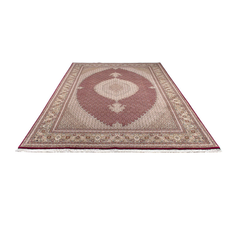 Alfombra persa - Tabriz - 308 x 200 cm - rojo oscuro