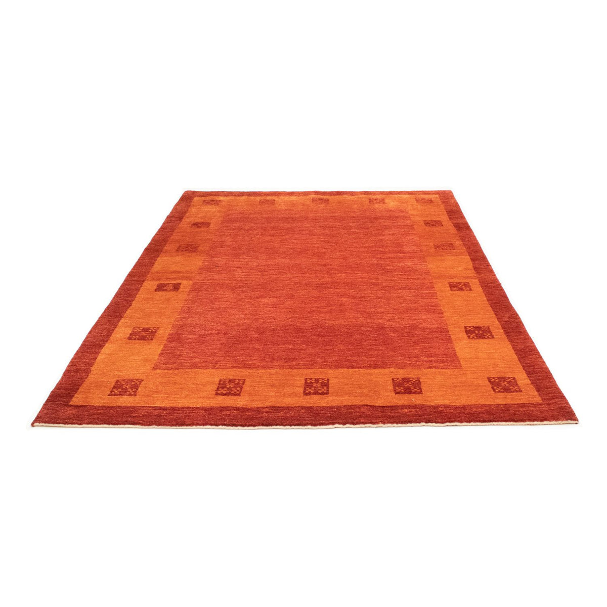 Alfombra Gabbeh - Persa - 233 x 175 cm - rojo