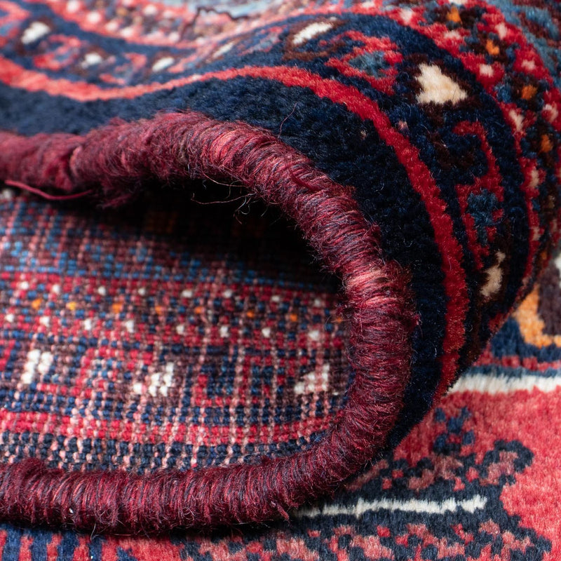 Alfombra persa - Nómada - 320 x 226 cm - rojo oscuro
