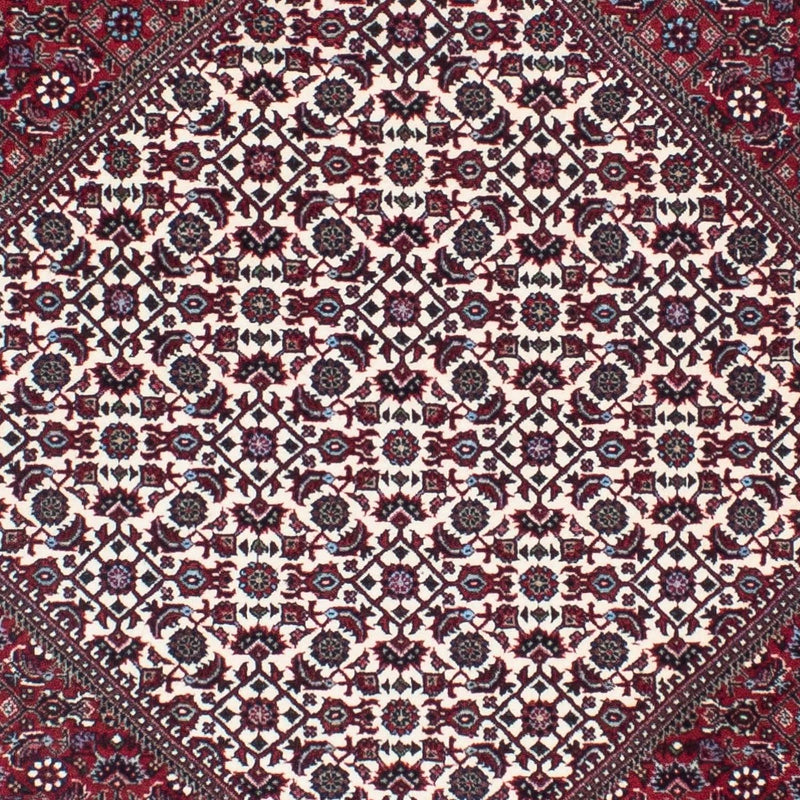 Alfombra de pasillo Alfombra persa - Bidjar - 299 x 93 cm - rojo