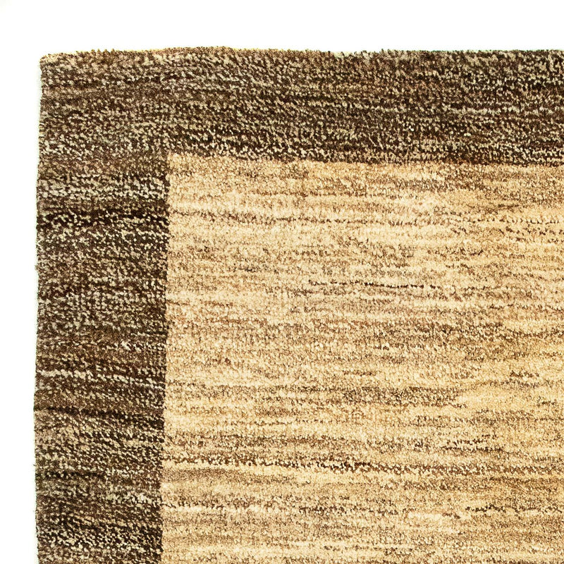 Alfombra Gabbeh - Indus - 99 x 64 cm - marrón claro